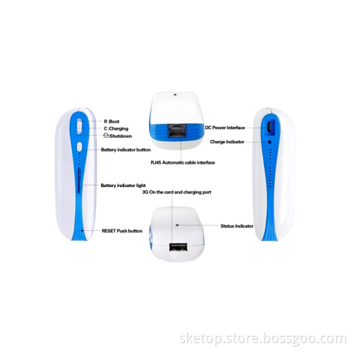 Wireless Router WiFi 3G 5200mAh Power Bank, Router Sharing, Convenient Mobile Multimedia